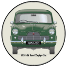 Ford Zephyr Six 1951-56 Coaster 6